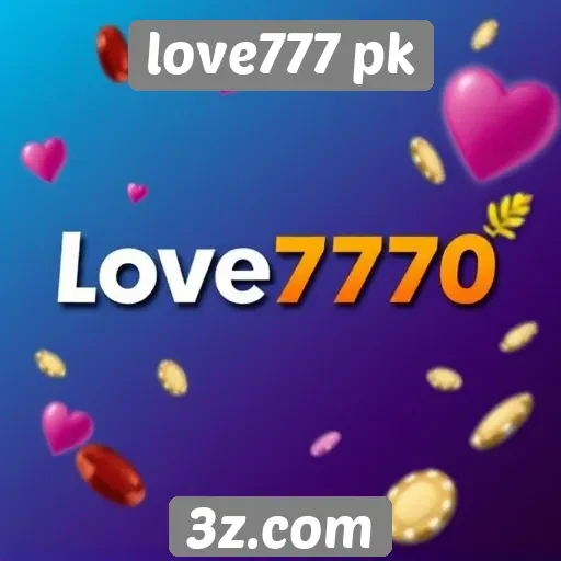 Funcionalidades de bônus e promoções do love777 pk